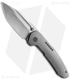 WE Knife Co. Trogon Frame Lock Knife Gray Titanium (3" BB) WE22002-1