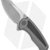 We Knife Co. Valiant Frame Lock Knife Titanium/CF (3" Stonewash) 717H