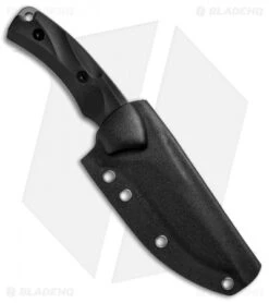 WE Knife Co. Vindex Fixed Blade Knife Black G-10 (4.3" Black Stonewash) 802B -We Knife Co. WE Knife Co Vindex Black G 10 Black 802B BHQ 82602 jr sheath