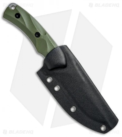 WE Knife Co. Vindex Fixed Blade Knife Green G-10 (4.3" Stonewash) 802A 3 WE Knife Co. Vindex Fixed Blade Knife Green G-10 (4.3" Stonewash) 802A - Image 3