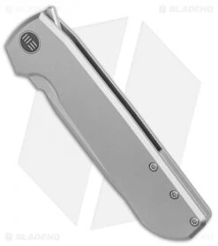 WE Knife Co. Wasabi Frame Lock Knife Titanium (3.8" Hand Satin) 813A -We Knife Co. WE Knife Co Wasabi 813A BHQ 86937 er spine