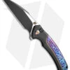 WE Knife Co. Ziffius Limited Edition Knife Black + Flamed Ti (3.7" Black)