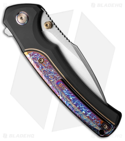 WE Knife Co. Ziffius Limited Edition Knife Black + Flamed Ti (3.7" Hand Satin) 2 WE Knife Co. Ziffius Limited Edition Knife Black + Flamed Ti (3.7" Hand Satin) - Image 2