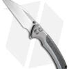 WE Knife Co. Ziffius Limited Edition Button Lock Knife Gray Ti + CF (3.7" Satin)