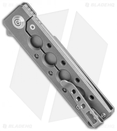 WE Knife Co. Zinker Miscreant 3.0 Frame Lock Knife Gray Ti. (3" Stonewash) 3 WE Knife Co. Zinker Miscreant 3.0 Frame Lock Knife Gray Ti. (3" Stonewash) - Image 3