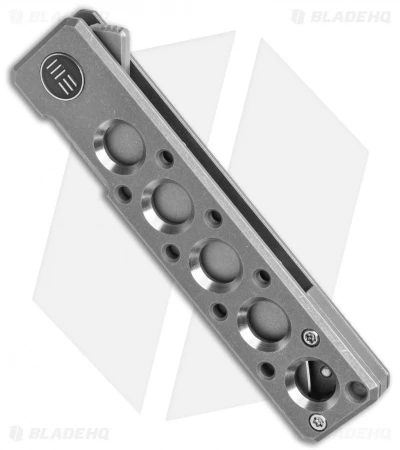 WE Knife Co. Zinker Miscreant 3.0 Frame Lock Knife Gray Ti. (3" Stonewash) 2 WE Knife Co. Zinker Miscreant 3.0 Frame Lock Knife Gray Ti. (3" Stonewash) - Image 2