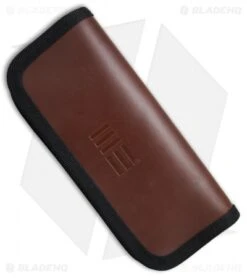 WE Knife Co. Leather Zippered Pouch (Brown) A-04