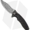 WE Knife Co. Chimera Frame Lock Knife Bronze/Ti (3.9" Damasteel) 814DS