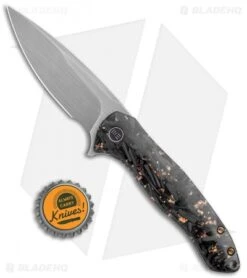 WE Knife Co. Kitefin LE Knife Copper Shredded CF (3.24" Hand Satin) 2009B 7 WE Knife Co. Kitefin LE Knife Copper Shredded CF (3.24" Hand Satin) 2009B -We Knife Co. WE Knife Co. Kitefin LE Copper Shredded CF Gray Hand Satin 2009B BHQ 116928 jr bottlecap