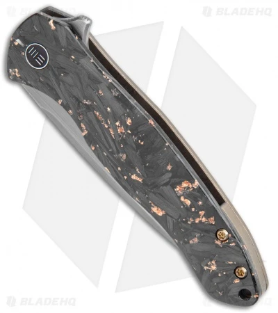 WE Knife Co. Kitefin LE Knife Copper Shredded CF (3.24" Hand Satin) 2009B 2 WE Knife Co. Kitefin LE Knife Copper Shredded CF (3.24" Hand Satin) 2009B - Image 2
