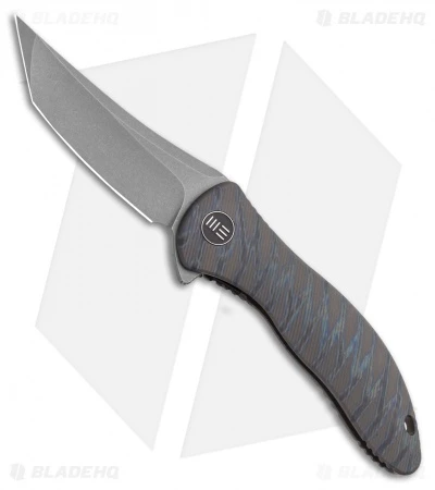 WE Knife Co. Mini Synergy Tanto Knife Tiger Stripe Flame Ti (3" Stonewash) 1 WE Knife Co. Mini Synergy Tanto Knife Tiger Stripe Flame Ti (3" Stonewash)