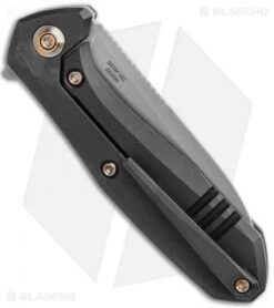 WE Knife Co. Mote Frame Lock Knife Black Titanium (2.6" BB/SW) 2005C -We Knife Co. WE Knife Co. Mote Frame Lock Knife Black Titanium 2.625in Satin 2005C BHQ 114164 LS Side