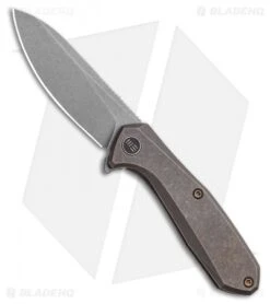 WE Knife Co. Mote Frame Lock Knife Bronze Titanium (2.6" BB/SW) 2005A