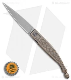 WE Knife Co. Roman Frame Lock Bronze Titanium (4.00" SW) 2008A -We Knife Co. WE Knife Co. Roman Frame Lock Bronze Ti 3.9 SW 2008A BHQ 115960 LS Bottlecap