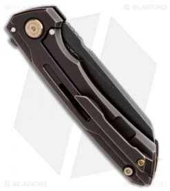 WE Knife Co. SNECX Mini Buster Flipper Knife Black Titanium (3.5" Black SW) 6 WE Knife Co. SNECX Mini Buster Flipper Knife Black Titanium (3.5" Black SW) -We Knife Co. WE Knife Co. SNECX Mini Buster Flipper Knife Black Titanium 3.5in Black SW 2003B BHQ 107070 LS jr side