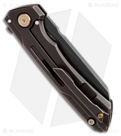 WE Knife Co. SNECX Mini Buster Flipper Knife Black Titanium (3.5" Black SW) 3 WE Knife Co. SNECX Mini Buster Flipper Knife Black Titanium (3.5" Black SW) - Image 3