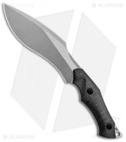 WE Knife Co. Vaquita Fixed Blade Mini Kukri Neck Knife CF (3.2" Stonewash) 807A