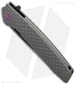 Front Page -We Knife Co. WE Knife FL Satin Black Ti Plain WE604J BHQ 67599 jr spine