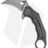 WE Knife Co. 708D Karambit Frame Lock Knife Gray Ti (3.6" Stonewash)