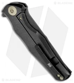 WE Knife Co. 601BSW Frame Lock Knife Black Titanium (3.75" Black SW) 5 WE Knife Co. 601BSW Frame Lock Knife Black Titanium (3.75" Black SW) -We Knife Co. WE Knife Ti Black Black 601I BHQ 36142 jr side