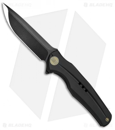 WE Knife Co. 601I Frame Lock Knife Black Titanium (3.75" Black Stonewash) 1 WE Knife Co. 601I Frame Lock Knife Black Titanium (3.75" Black Stonewash)
