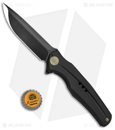 WE Knife Co. 601I Frame Lock Knife Black Titanium (3.75" Black Stonewash) 4 WE Knife Co. 601I Frame Lock Knife Black Titanium (3.75" Black Stonewash) - Image 4