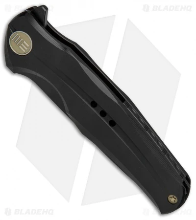 WE Knife Co. 601I Frame Lock Knife Black Titanium (3.75" Black Stonewash) 2 WE Knife Co. 601I Frame Lock Knife Black Titanium (3.75" Black Stonewash) - Image 2