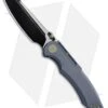 WE Knife Co. 620C Frame Lock Knife Blue Titanium (4" Black)