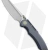 WE Knife Co. 620D Frame Lock Knife Blue Titanium (4" Stonewash)