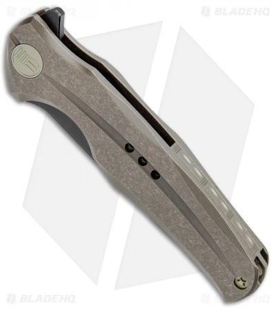 WE Knife Co. 601G Frame Lock Knife Bronze Titanium (3.75" Black) 2 WE Knife Co. 601G Frame Lock Knife Bronze Titanium (3.75" Black) - Image 2