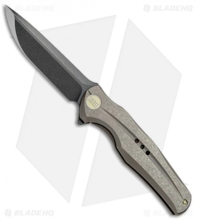WE Knife Co. 601G Frame Lock Knife Bronze Titanium (3.75" Black) 1 WE Knife Co. 601G Frame Lock Knife Bronze Titanium (3.75" Black)