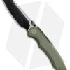 WE Knife Co. 620E Frame Lock Knife Green Titanium (4" Black)