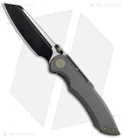 WE Knife Co. 620G Frame Lock Knife Titanium (4" Black)