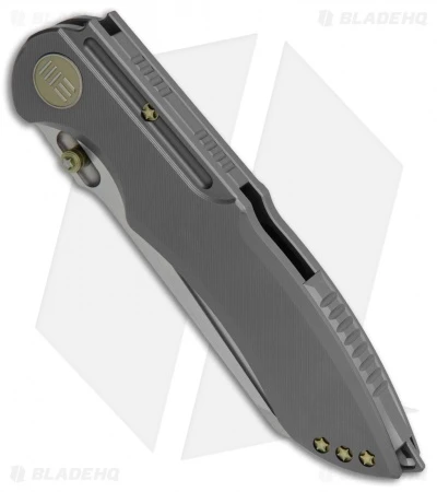 WE Knife Co. 620H Frame Lock Knife Titanium (4" Stonewash) 2 WE Knife Co. 620H Frame Lock Knife Titanium (4" Stonewash) - Image 2
