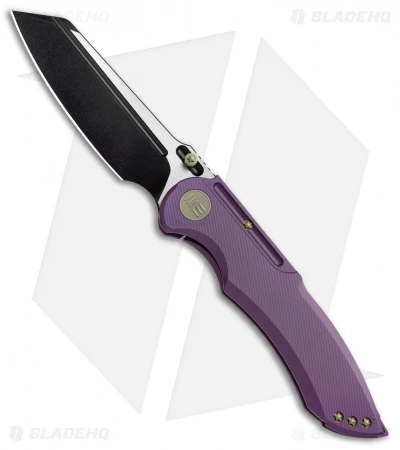 WE Knife Co. 620A Frame Lock Knife Purple Titanium (4" Black) 1 WE Knife Co. 620A Frame Lock Knife Purple Titanium (4" Black)