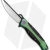 WE Knife Co. 606CFB Frame Lock Knife CF/Green Ti (3.5" Two-Tone)