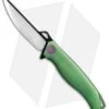 WE Knife Co. 606B Frame Lock Knife Green Titanium (3.5" Two-Tone)