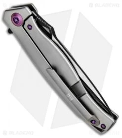 WE Knife Co. 606C Frame Lock Knife Titanium (3.5" Two-Tone) -We Knife Co. WE Knife Titanium Two Tone 606C BHQ 49795 jr side