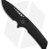 WE Knife Co. Mini Malice Button Lock Black Titanium (2.98" Black SW) WE054BL-1