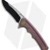 WE Knife Co. 611A Frame Lock Knife Purple Titanium (3.75" Two-Tone)