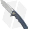 WE Knife Co. 611D Frame Lock Knife Blue Titanium (3.75" Stonewash)