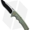 WE Knife Co. 611E Frame Lock Knife Green Titanium (3.75" Two-Tone)