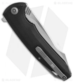 WE Knife Co. 617B Liner Lock Flipper Knife Black G-10 (3.8" Satin) 5 WE Knife Co. 617B Liner Lock Flipper Knife Black G-10 (3.8" Satin) -We Knife Co. WE knife co 617B black G10 satin BHQ 51705 er side