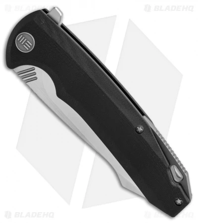 WE Knife Co. 617B Liner Lock Flipper Knife Black G-10 (3.8" Satin) 2 WE Knife Co. 617B Liner Lock Flipper Knife Black G-10 (3.8" Satin) - Image 2