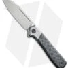 WE Knife Co. Soothsayer Frame Lock Knife Twill CF/Gray Ti (3.5" BB) WE20050-1