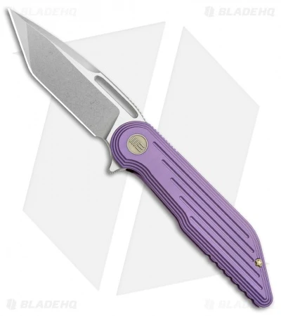 WE Knife Co. 616B Resonance Frame Lock Knife Purple Titanium (3.1" Stonewash) 1 WE Knife Co. 616B Resonance Frame Lock Knife Purple Titanium (3.1" Stonewash)