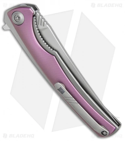 WE Knife Co. 704A Liner Lock Knife Purple Ti (3.6" Hand Rubbed) 3 WE Knife Co. 704A Liner Lock Knife Purple Ti (3.6" Hand Rubbed) - Image 3