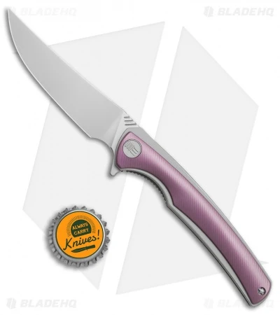 WE Knife Co. 704A Liner Lock Knife Purple Ti (3.6" Hand Rubbed) 4 WE Knife Co. 704A Liner Lock Knife Purple Ti (3.6" Hand Rubbed) - Image 4