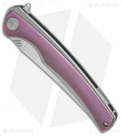 WE Knife Co. 704A Liner Lock Knife Purple Ti (3.6" Hand Rubbed) 2 WE Knife Co. 704A Liner Lock Knife Purple Ti (3.6" Hand Rubbed) - Image 2