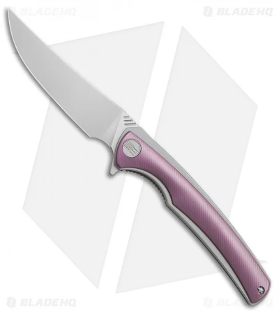 WE Knife Co. 704A Liner Lock Knife Purple Ti (3.6" Hand Rubbed) 1 WE Knife Co. 704A Liner Lock Knife Purple Ti (3.6" Hand Rubbed)